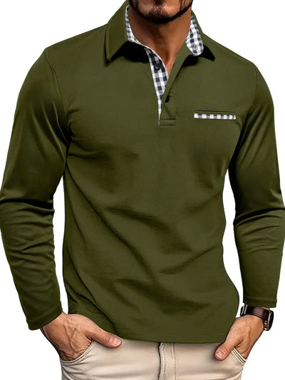 Van Laar – Long-sleeved polo shirt