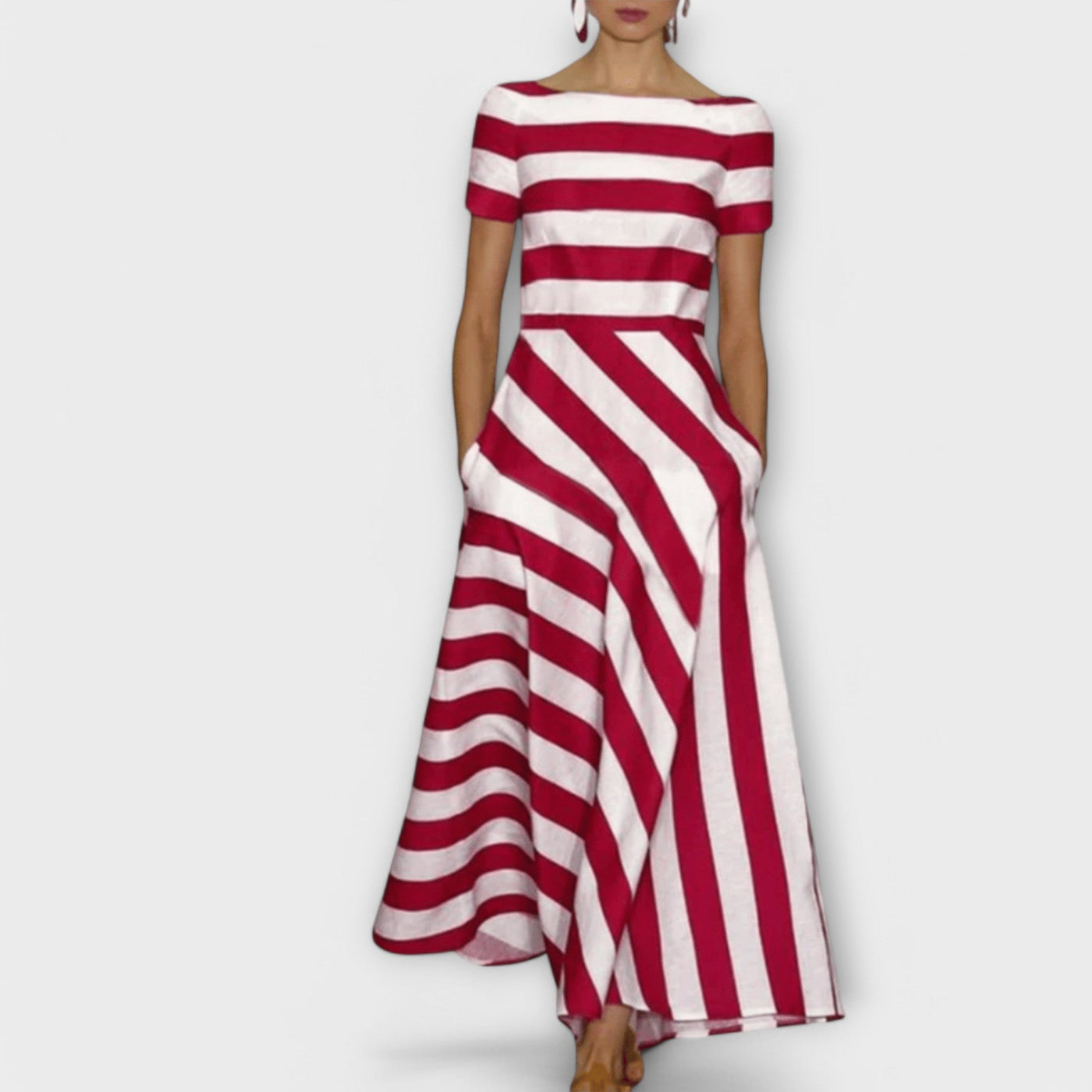 Thandi – Striped Maxi Dress
