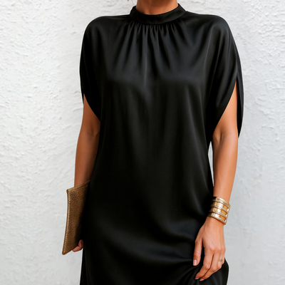 TRUDI- ELEGANT, FIGURE-FLATTERING DRESS