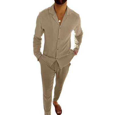 Zeus™ | Men's linen summer suit