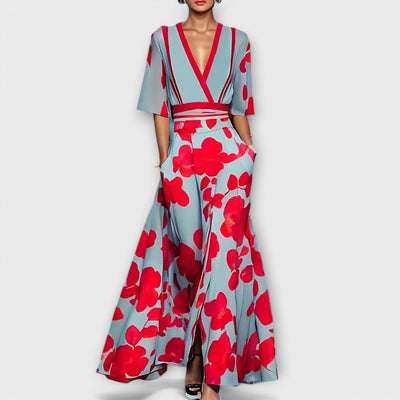 Zanele – Elegant Floral Dress