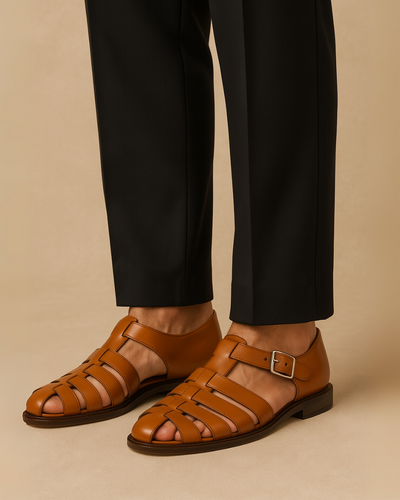 Grazio - Closed sandal with belt