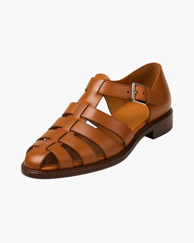 Grazio - Closed sandal with belt