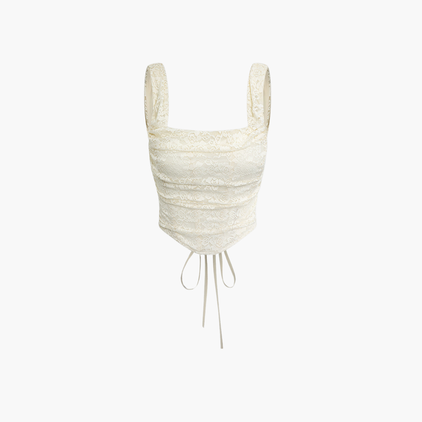 Avenli | Short Romantic Lace Top