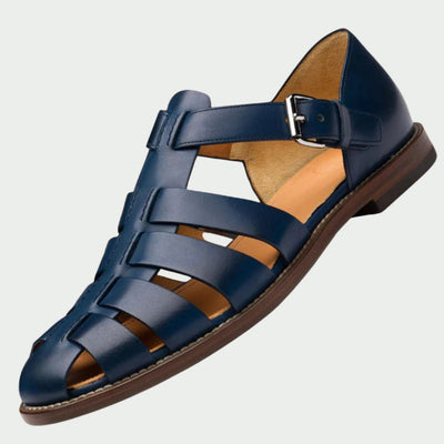 Avenli | Premium faux leather sandals for men