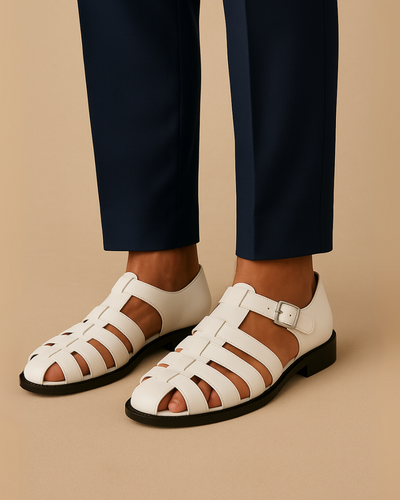 Grazio - Closed sandal with belt