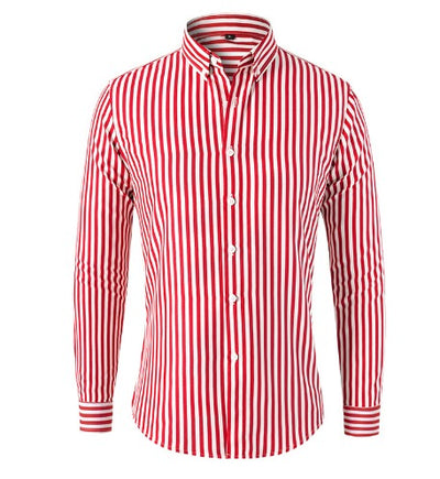 Avenli | Striped men's shirt - smart and confident
