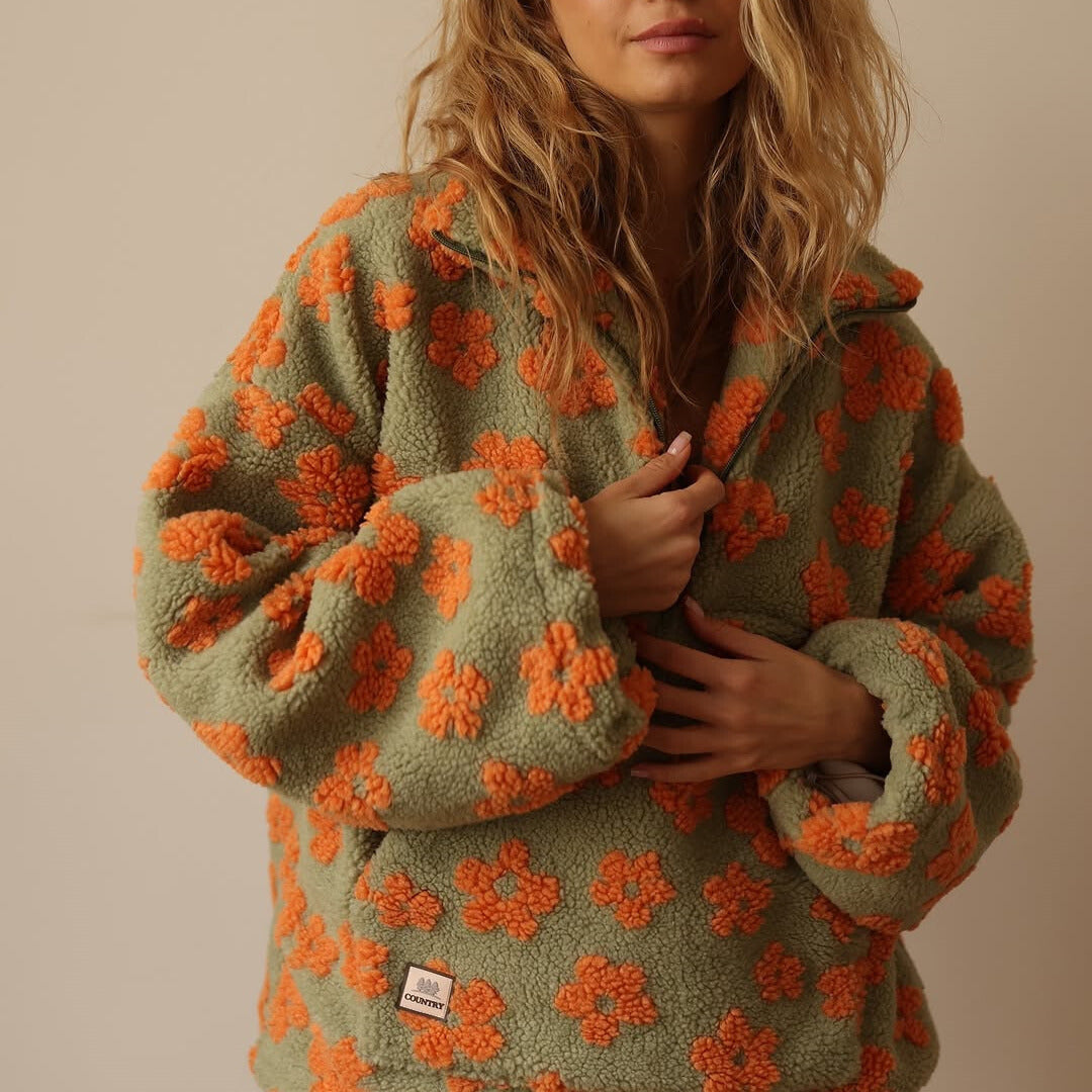 Daisy | Bloom Fleece Sweater