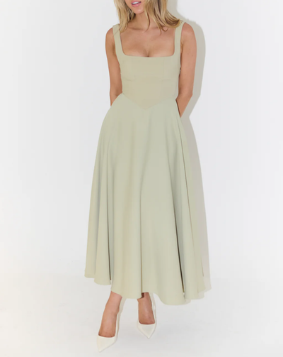Avenli | Helnen high midi dress