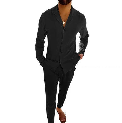 Zeus™ | Men's linen summer suit