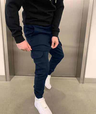 Avenli | MEN'S CARGO JOGGING PANTS 