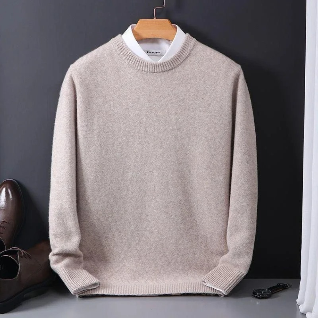 David | Cashmere Crew Neck Sweater