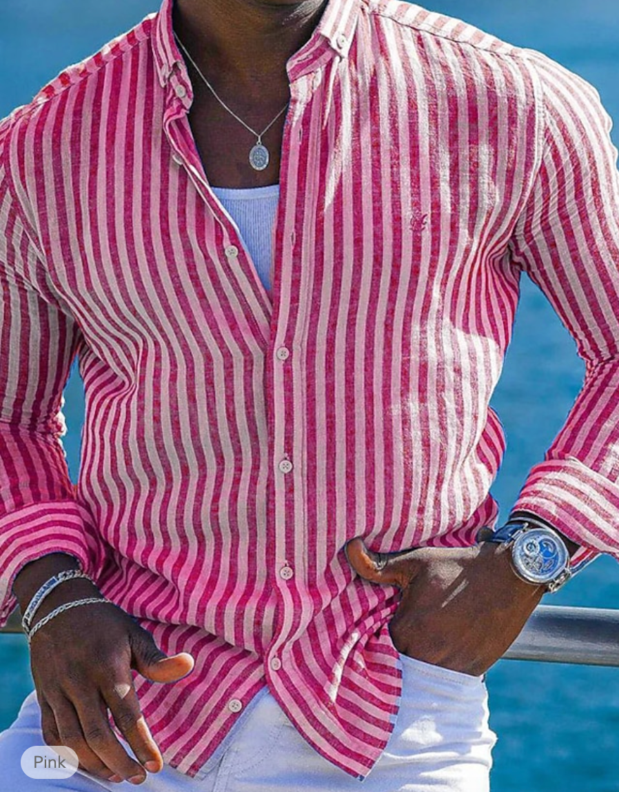 Avenli™ - Striped shirt