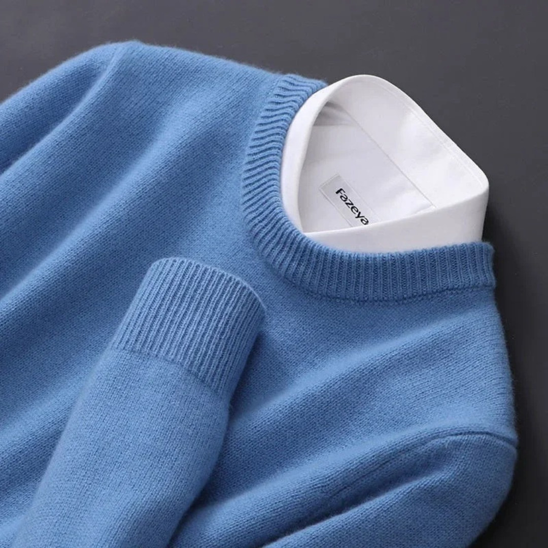 David | Cashmere Crew Neck Sweater