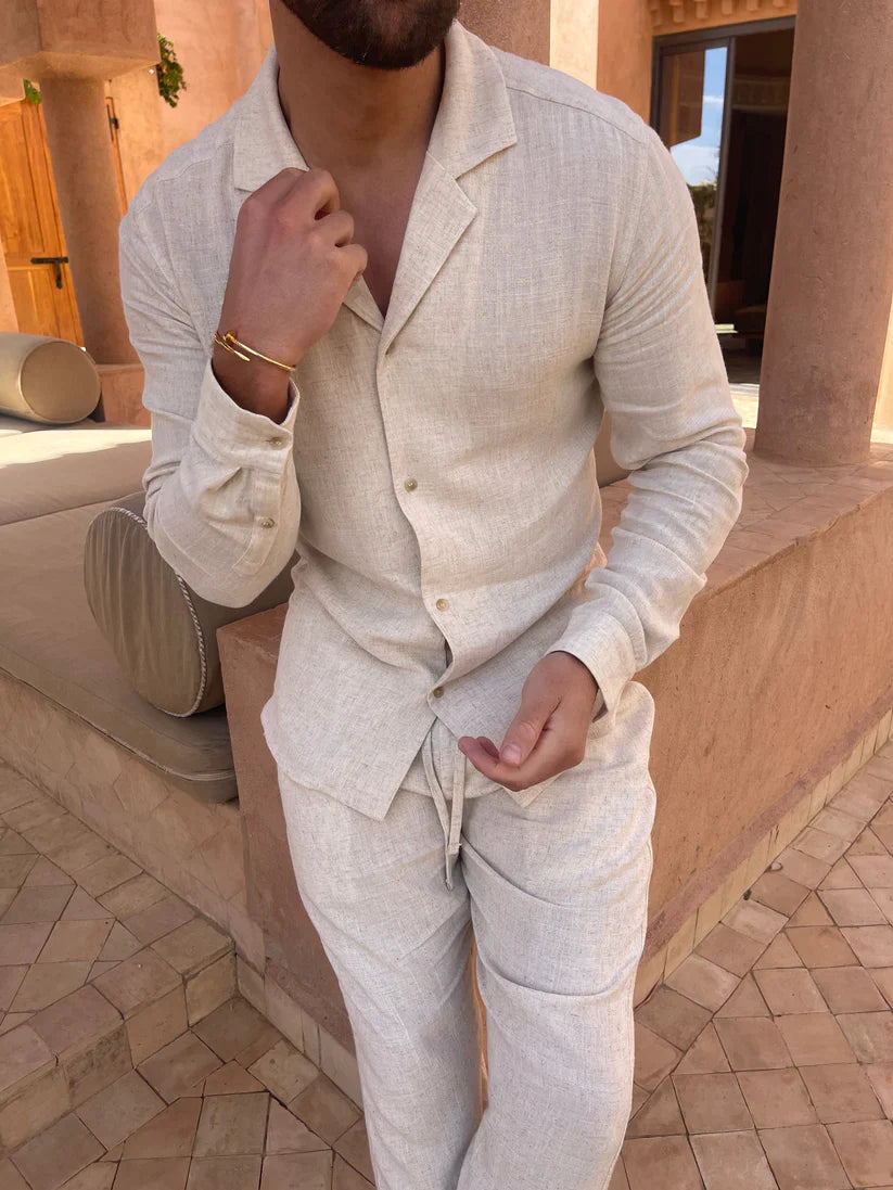 Zeus™ | Men's linen summer suit