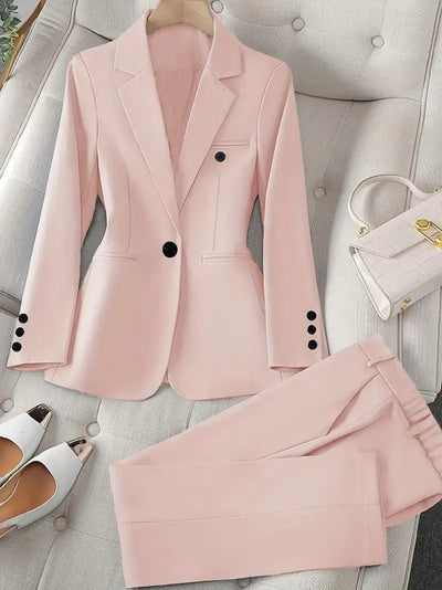 Bruna | Elegant Jacket and Trouser Suit