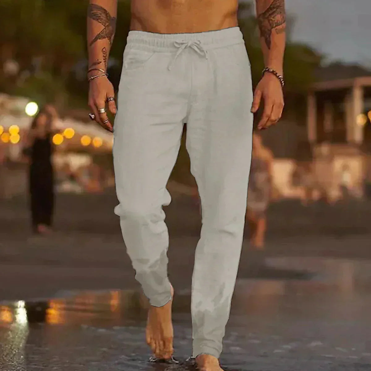 Avenli | Linen beach pants
