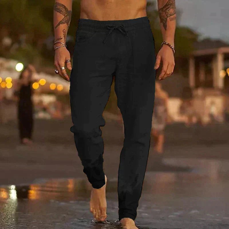Avenli | Linen beach pants