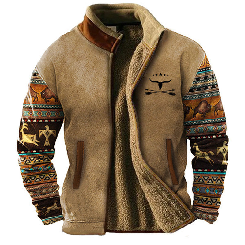 Mathéo - Men's casual fleece jacket
