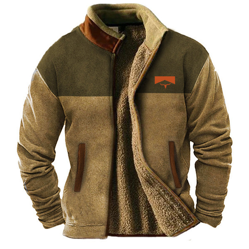 Mathéo - Men's casual fleece jacket