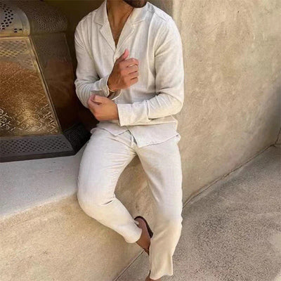 Zeus™ | Men's linen summer suit