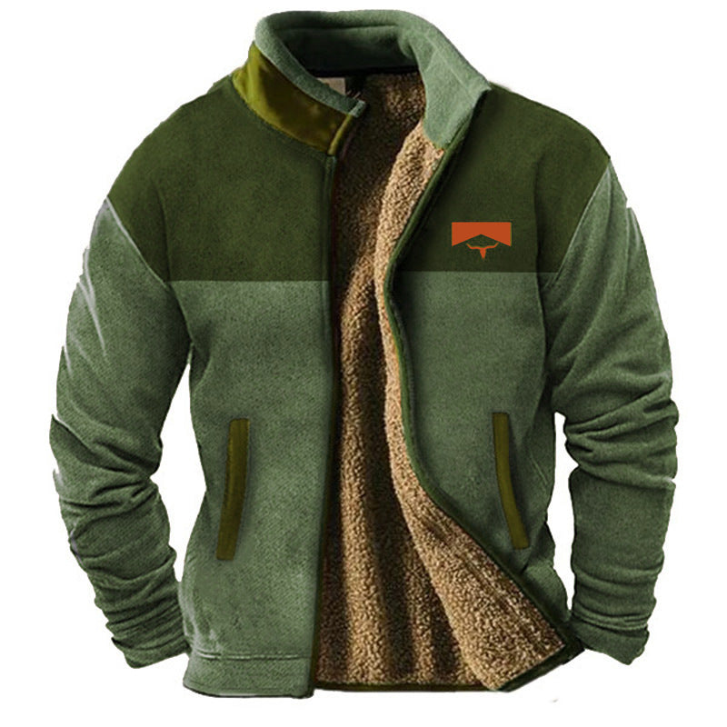Mathéo - Men's casual fleece jacket