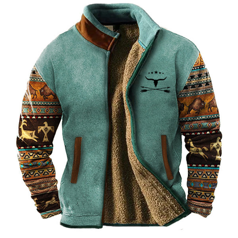 Mathéo - Men's casual fleece jacket