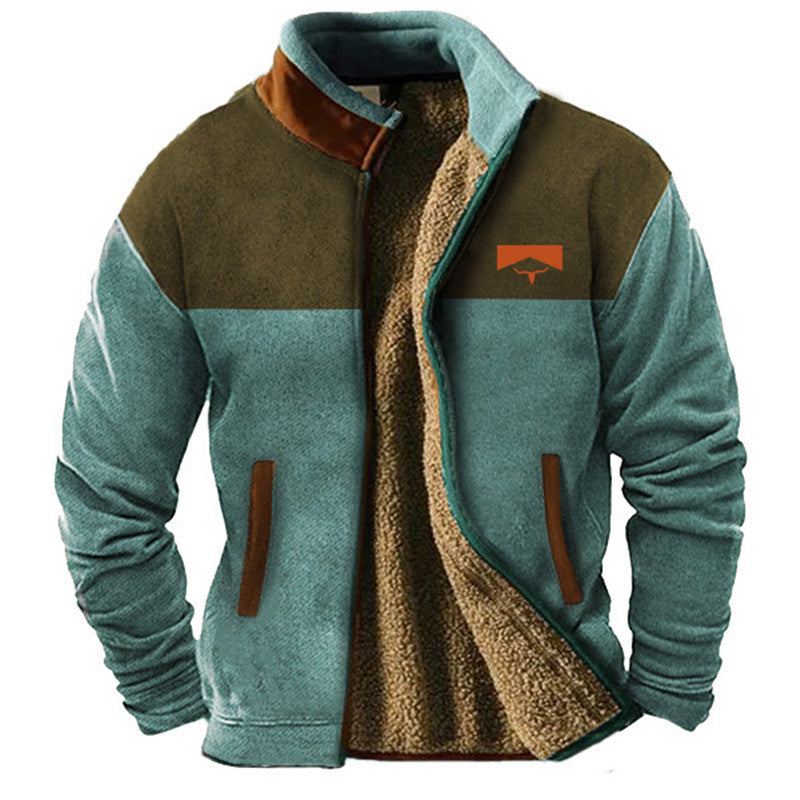 Mathéo - Men's casual fleece jacket