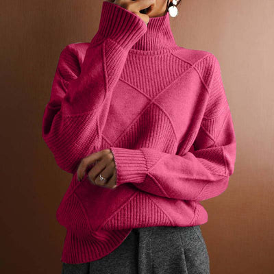 Talbot™ | Textured Turtleneck Knit Sweater