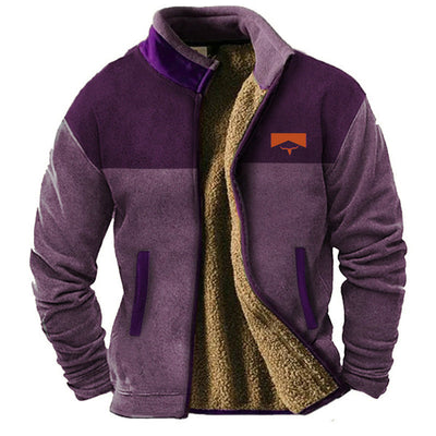 Mathéo - Men's casual fleece jacket