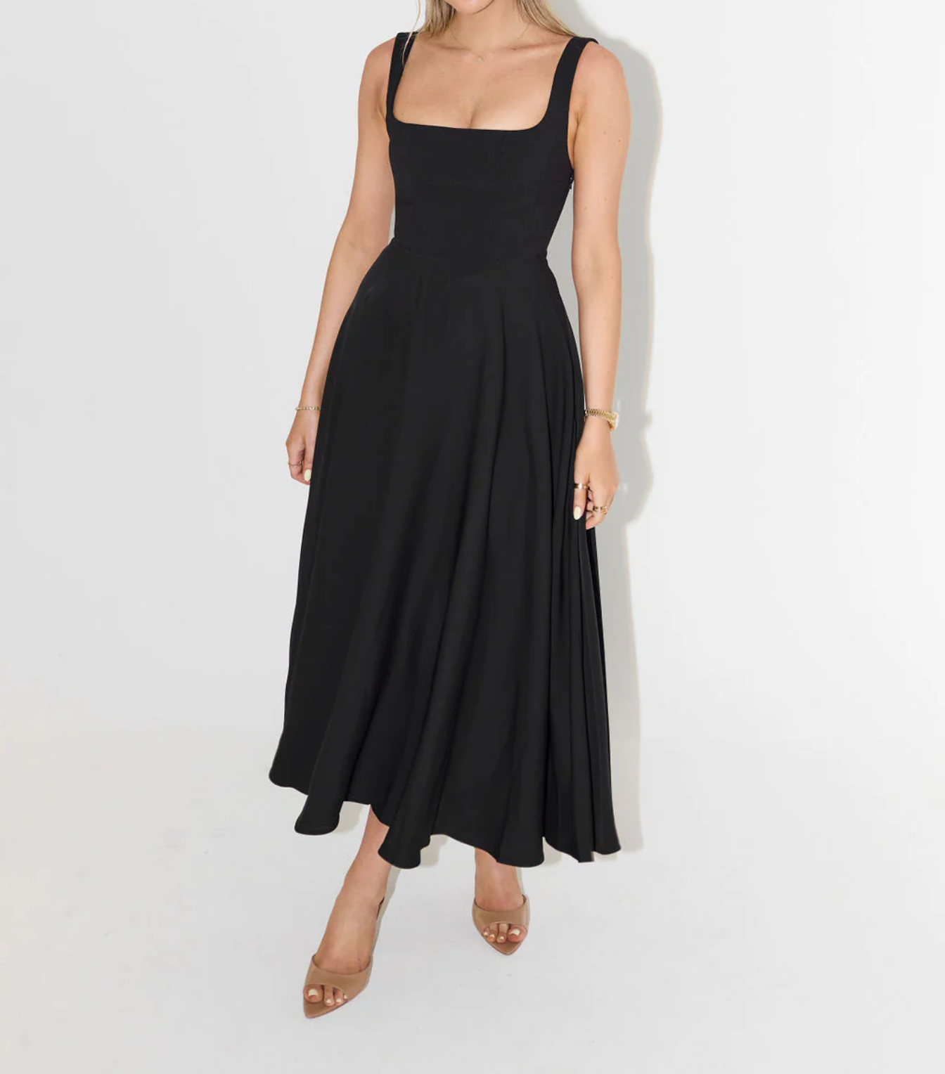 Avenli | Helnen high midi dress