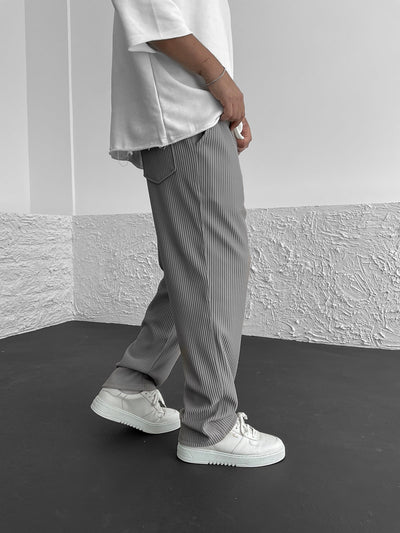 Avenli | Ribbed, relaxed fit trousers