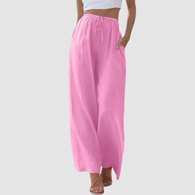 Avenli | Comfortable high-waisted wide-leg pants