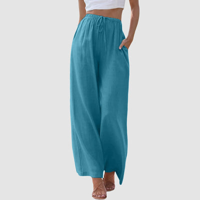 Avenli | Comfortable high-waisted wide-leg pants