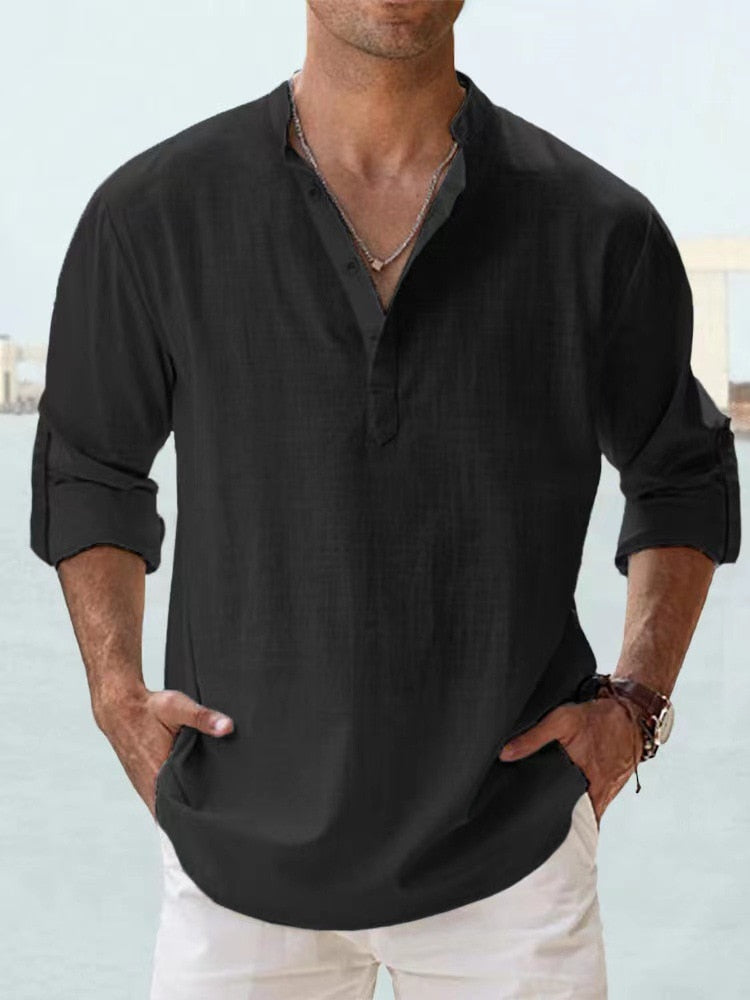 Avenli | Breathable linen shirt