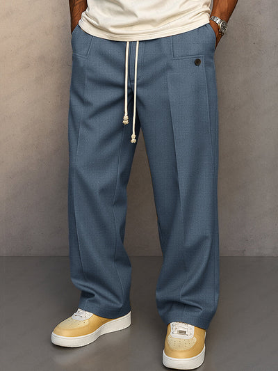 DUCHÊNE BORDEAUX | ELEGANT TROUSERS WITH DRAWSTRING