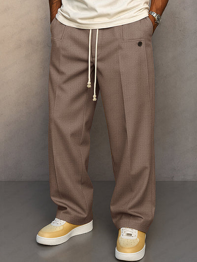 DUCHÊNE BORDEAUX | ELEGANT TROUSERS WITH DRAWSTRING