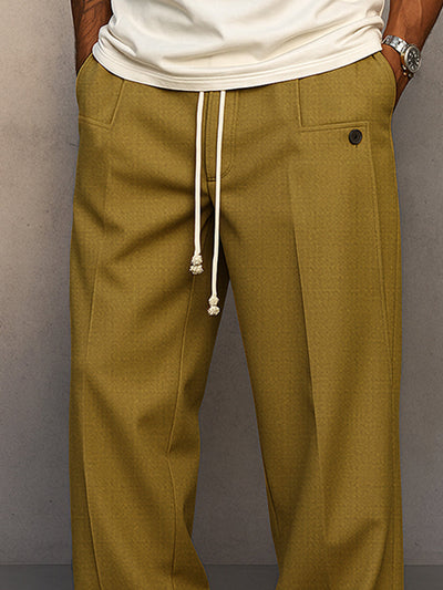 DUCHÊNE BORDEAUX | ELEGANT TROUSERS WITH DRAWSTRING