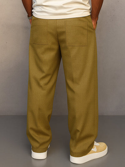 DUCHÊNE BORDEAUX | ELEGANT TROUSERS WITH DRAWSTRING
