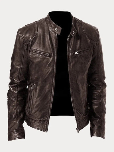 Avenli™ | Casual leather jacket