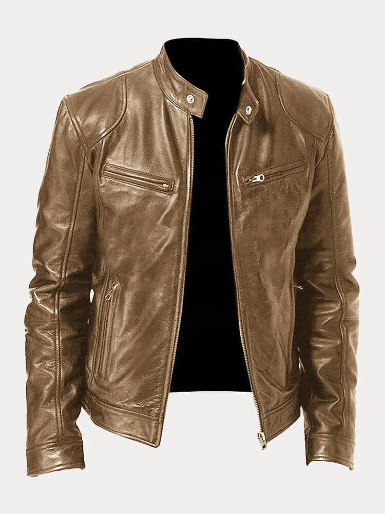 Avenli™ | Casual leather jacket