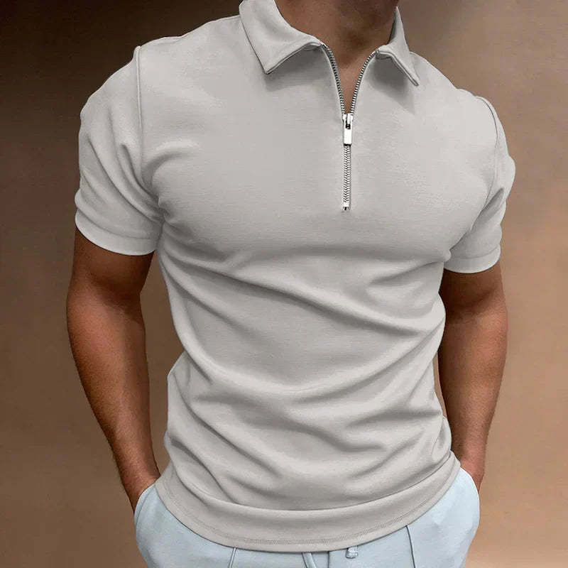 Avenli | Premium Half Zip Pique Shirt 