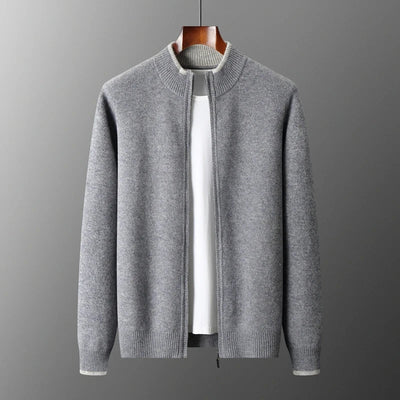 Riku Cashmere Zip Jacket
