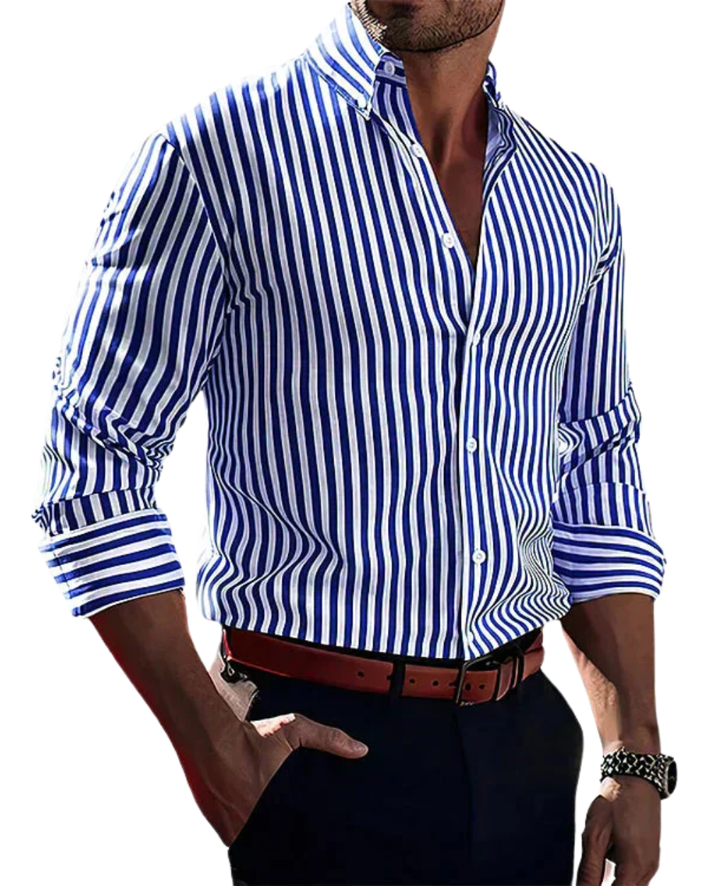 Elegant striped shirt