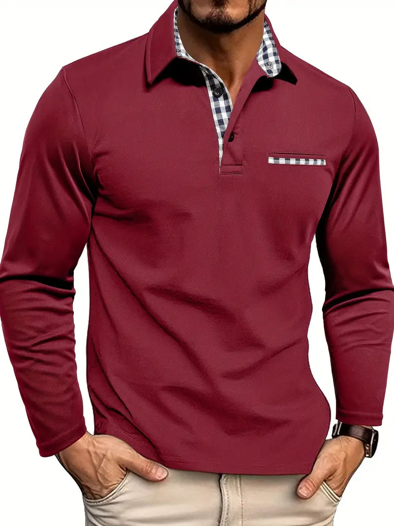Van Laar – Long-sleeved polo shirt