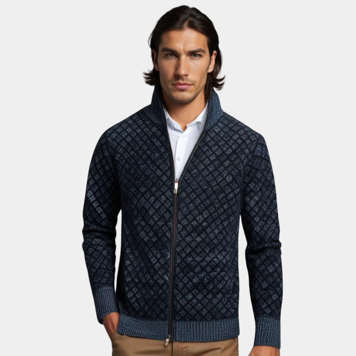 DUMONT LYON | PREMIUM MEN'S VEST IN FLEXIBLE MATERIAL