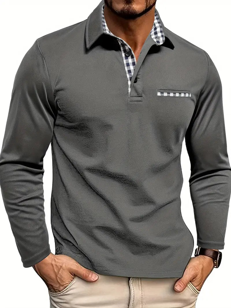 Van Laar – Long-sleeved polo shirt