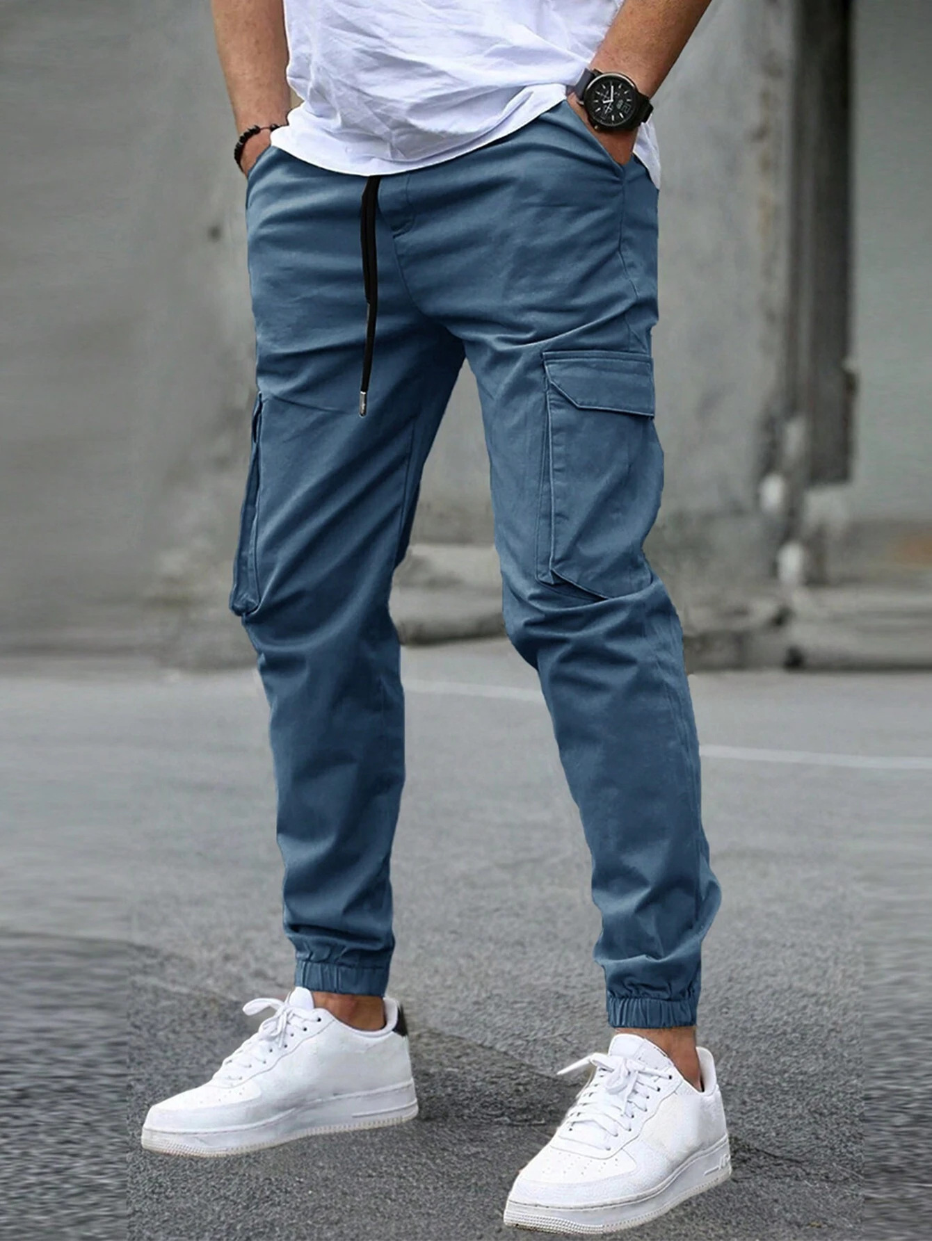 Avenli | MEN'S CARGO JOGGING PANTS 
